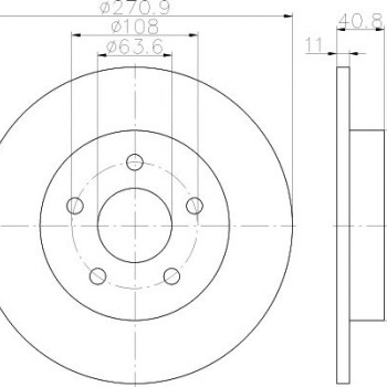 Kočioni disk TEXTAR 92239003