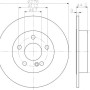 Kočioni disk TEXTAR 92241303