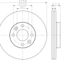 Kočioni disk TEXTAR 92241503
