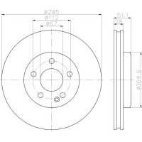 Kočioni disk TEXTAR 92241603