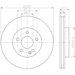 Kočioni disk TEXTAR 92241603