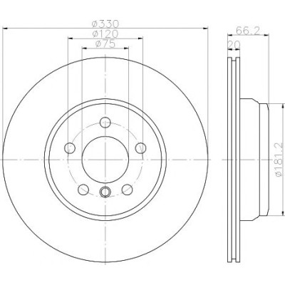 Kočioni disk TEXTAR 92241903
