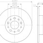 Kočioni disk TEXTAR 92244303