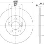 Kočioni disk TEXTAR 92254903