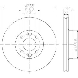 Kočioni disk TEXTAR 92255203