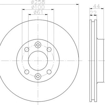 Kočioni disk TEXTAR 92255203
