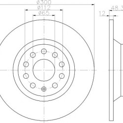 Kočioni disk TEXTAR 92255403
