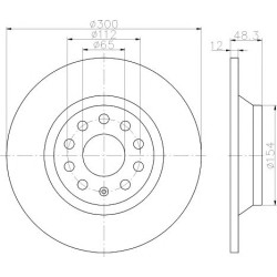 Kočioni disk TEXTAR 92255403