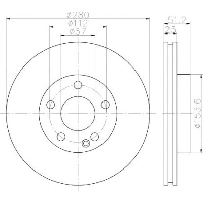 Kočioni disk TEXTAR 92257003