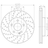 Kočioni disk TEXTAR 92257503
