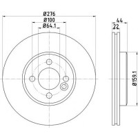 Kočioni disk TEXTAR 92262403