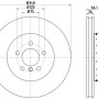 Kočioni disk dvodjelni TEXTAR 92265725