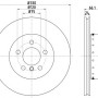 Kočioni disk dvodjelni TEXTAR 92265825