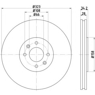 Kočioni disk TEXTAR 92267103