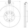Kočioni disk TEXTAR 92267203