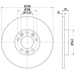 Kočioni disk TEXTAR 92267303