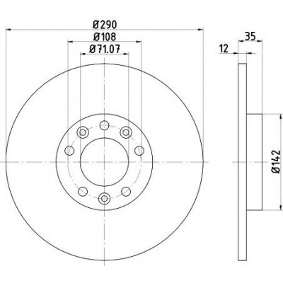 Kočioni disk TEXTAR 92267303