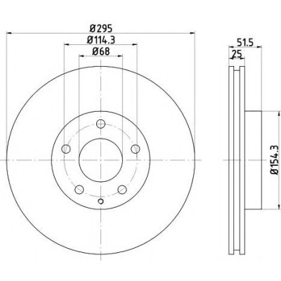 Kočioni disk TEXTAR 92267603