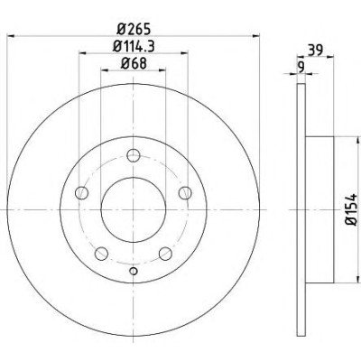 Kočioni disk TEXTAR 92267703