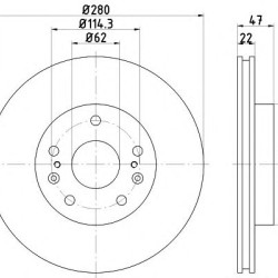 Kočioni disk TEXTAR 92268303