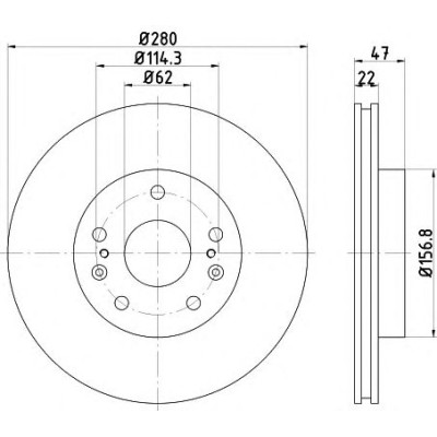 Kočioni disk TEXTAR 92268303