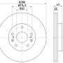 Kočioni disk TEXTAR 92268303