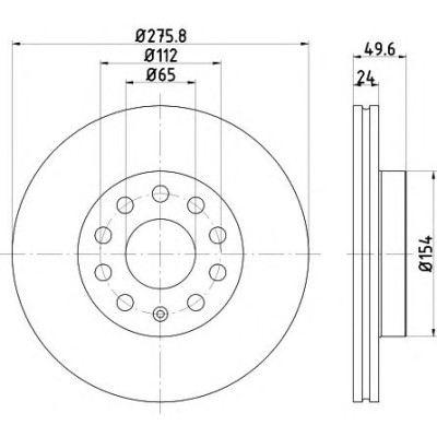 Kočioni disk TEXTAR 92271903