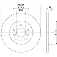 Kočioni disk TEXTAR 92274003