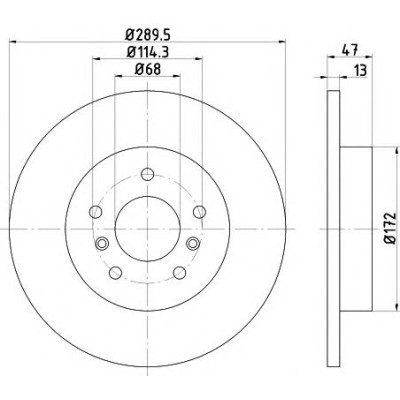 Kočioni disk TEXTAR 92274003