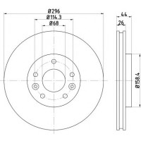 Kočioni disk TEXTAR 92274203