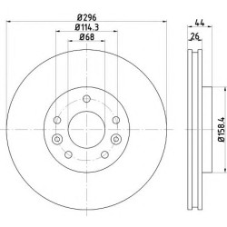 Kočioni disk TEXTAR 92274203