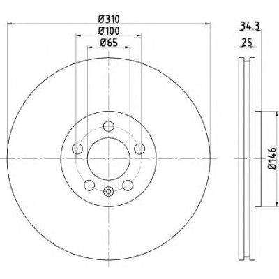 Kočioni disk TEXTAR 92275903