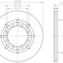 Kočioni disk TEXTAR 93117600