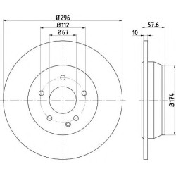 Kočioni disk TEXTAR 93123503