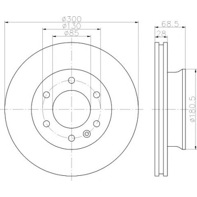 Kočioni disk TEXTAR 93143203
