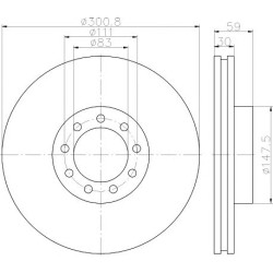 Kočioni disk TEXTAR 93177603