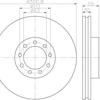 Kočioni disk TEXTAR 93177603
