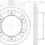 Kočioni disk TEXTAR 93177703