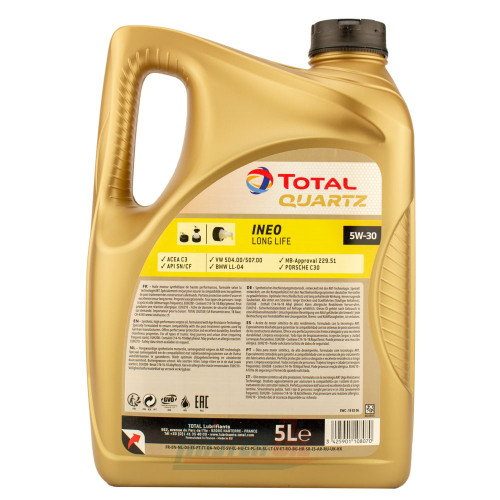 TOTAL QUARTZ INEO LONGLIFE 5W-30, 5L