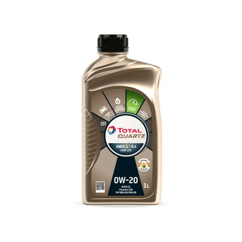 Total Quartz Ineo X-tra Long Life 0W-20, 1L  C5 508.00/509.00
