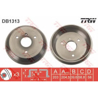 Kočioni bubanj TRW DB1313