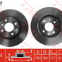 Kočioni disk TRW DF1017
