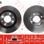 Kočioni disk TRW DF1220