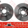 Kočioni disk TRW DF1431