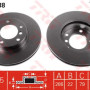 Kočioni disk TRW DF1538
