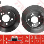 Kočioni disk TRW DF1583
