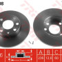 Kočioni disk TRW DF1608