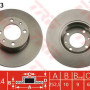 Kočioni disk TRW DF1723