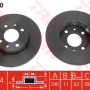 Kočioni disk TRW DF1740