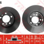 Kočioni disk TRW DF2556